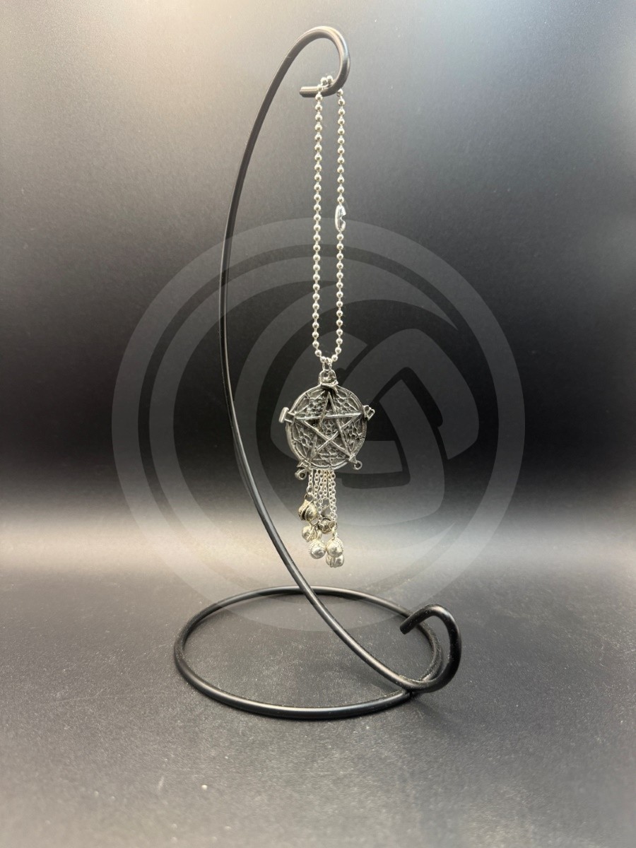 Runic Pentacle Car Chime