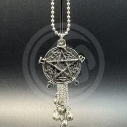 Runic Pentacle Car Chime