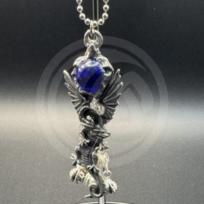 Flying Dragon with Glass Orb Car Chime