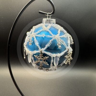 Blue Snowflake Ornament