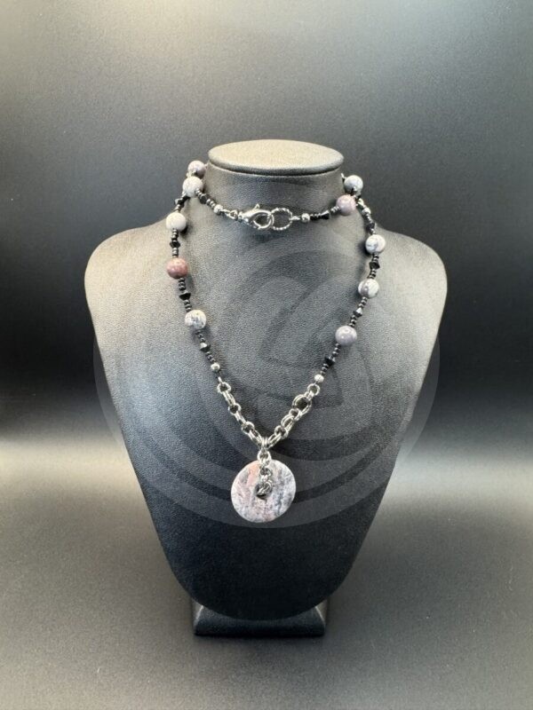Nostalgia Rose Necklace - Terra Rosa Jasper