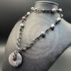 Nostalgia Rose Necklace - Terra Rosa Jasper - Image 2