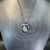 Hematite Donut Necklace with Pentacle Charm