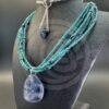 Storm Blue Necklace - Fluorite - Image 4