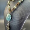 Agate, Aventurine, & Tiger's Eye I Ching Necklace