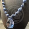 Forever Blue Necklace and Earrings Set - Image 4