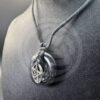 Hematite Donut Necklace with Pentacle Charm