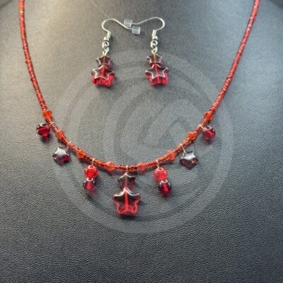 Oh My Stars Necklace and Earrings Set