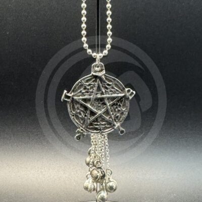Runic Pentacle Car Chime