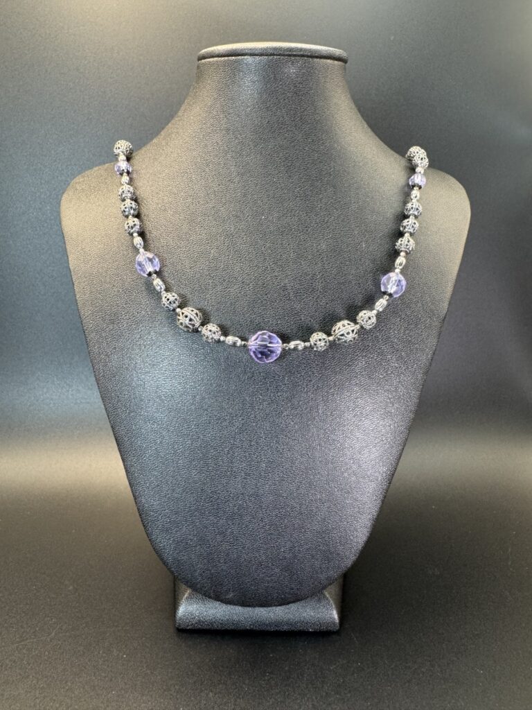 "Indiglow" Necklace - Neodymium Glass