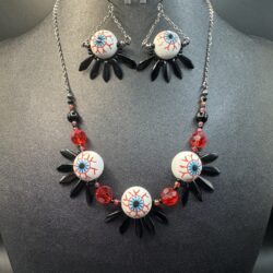 "Eye See You" Necklace and Earrings Set