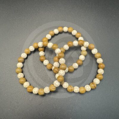 Clarity Bracelet - Yellow Jasper & Magnesite
