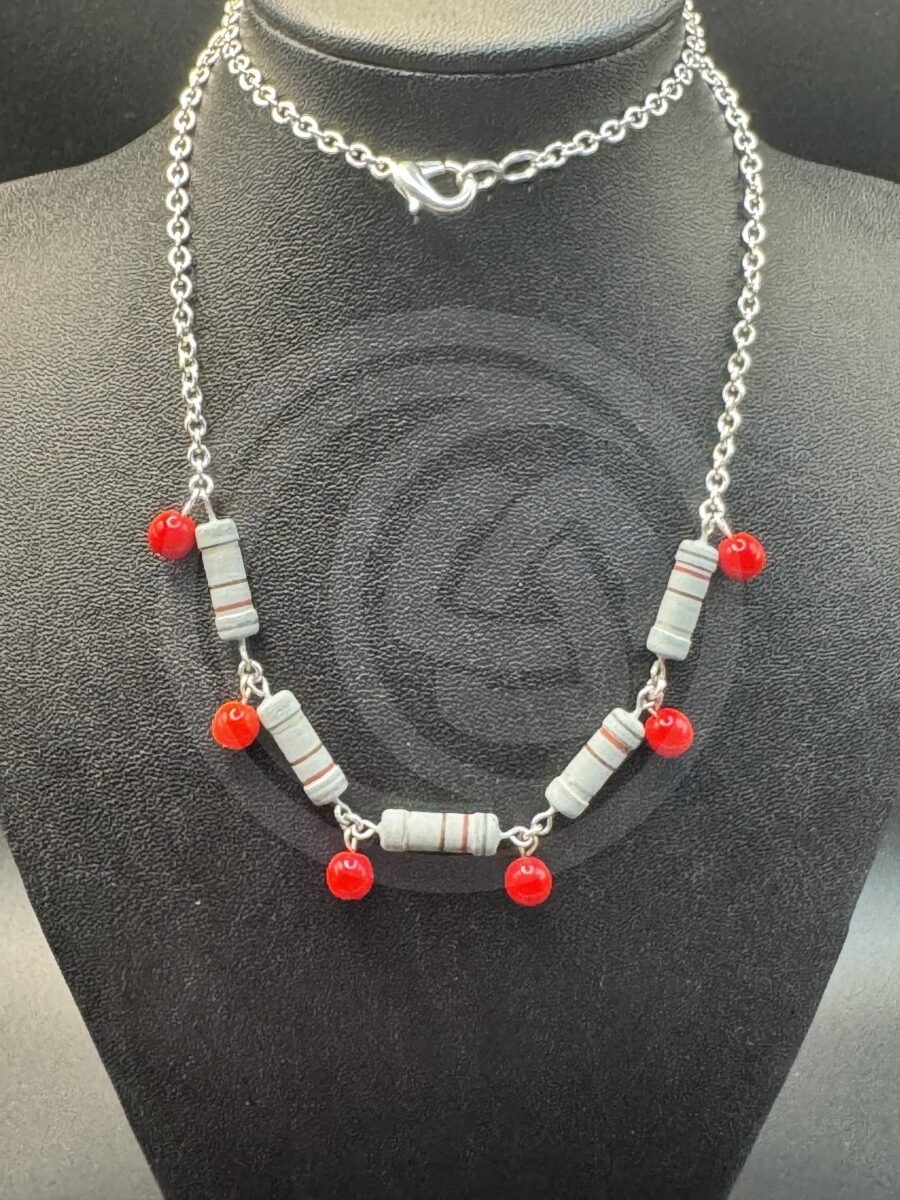 Resist Necklace and Earrings Set II - Image 2