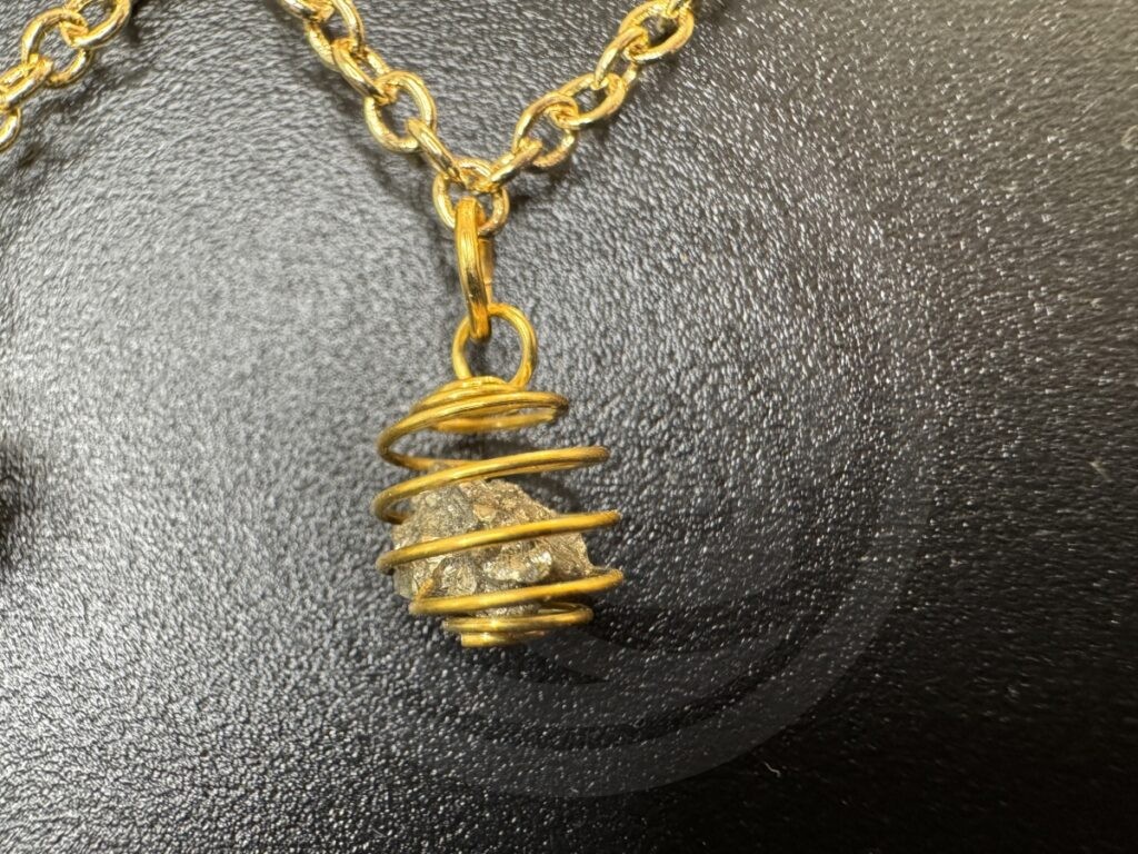 "That's Rich" Necklace - Pyrite