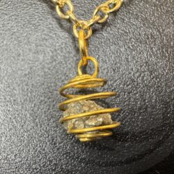 "That's Rich" Necklace - Pyrite
