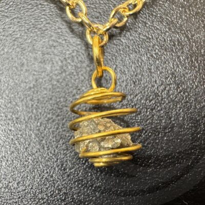"That's Rich" Necklace - Pyrite