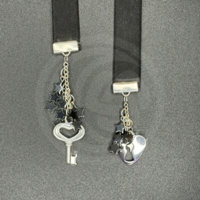 "Christina" Large Bookribbon - Hematite