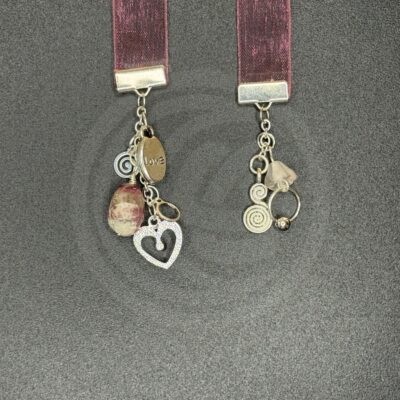 "Love" Large Bookribbon - Tourmaline