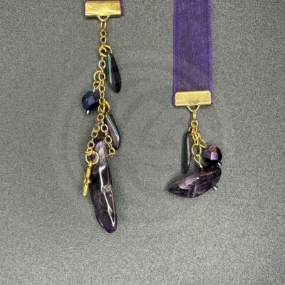 "Pulsar" Large Bookribbon - Amethyst