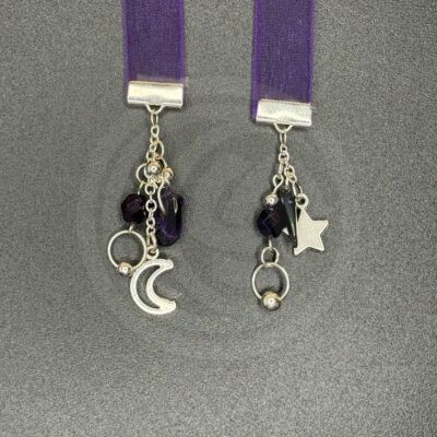 "Nova" Large Bookribbon - Amethyst