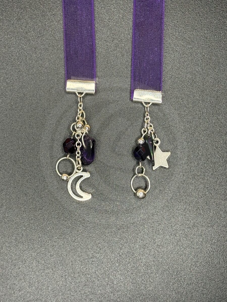 "Nova" Large Bookribbon - Amethyst