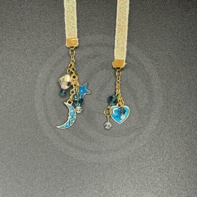 "Blue Moon" Small Bookribbon