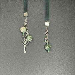 "Best Wishes" Small Bookribbon - Tree Agate