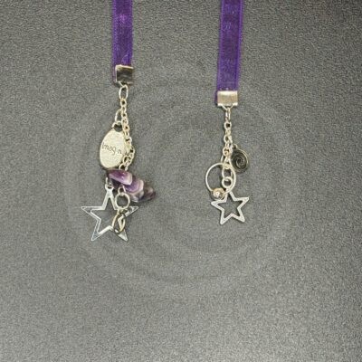 "Imagine" Small Bookribbon - Amethyst