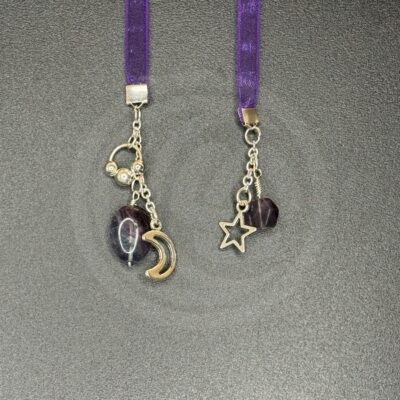 "Moondust" Small Bookribbon - Fluorite