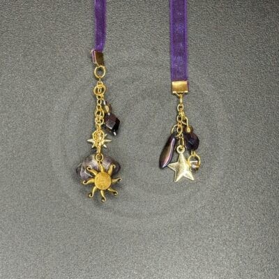 "Morgan" Small Bookribbon - Amethyst