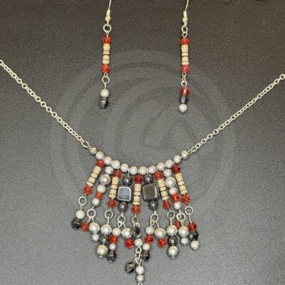 "Resist IV" Necklace and Earrings Set