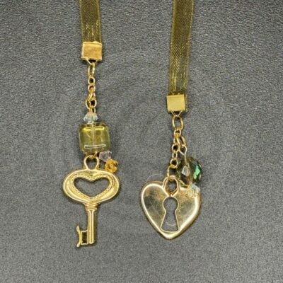 "Key to My Heart" Small Bookribbon