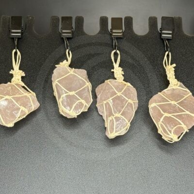 Gemstone Tablecloth Weights - Rose Quartz