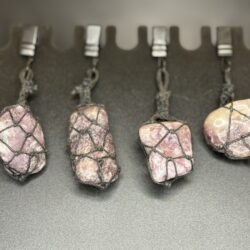 Gemstone Tablecloth Weights - Lepidolite