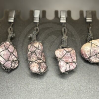 Gemstone Tablecloth Weights - Lepidolite
