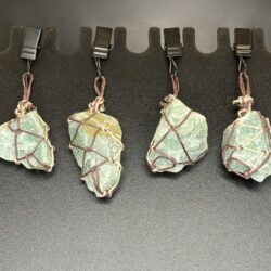 Gemstone Tablecloth Weights - Prasiolite