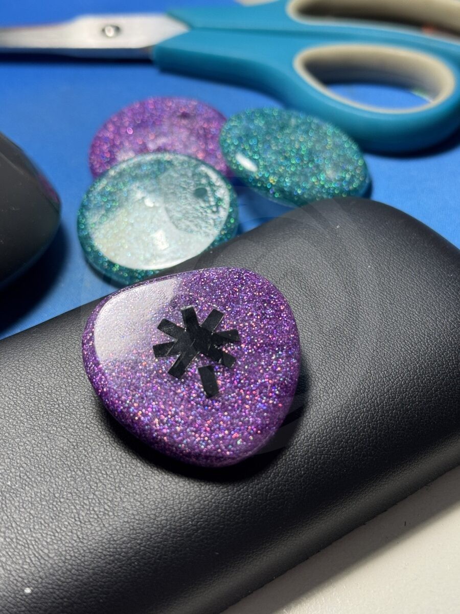 NFC Chip Resin Tag - Custom