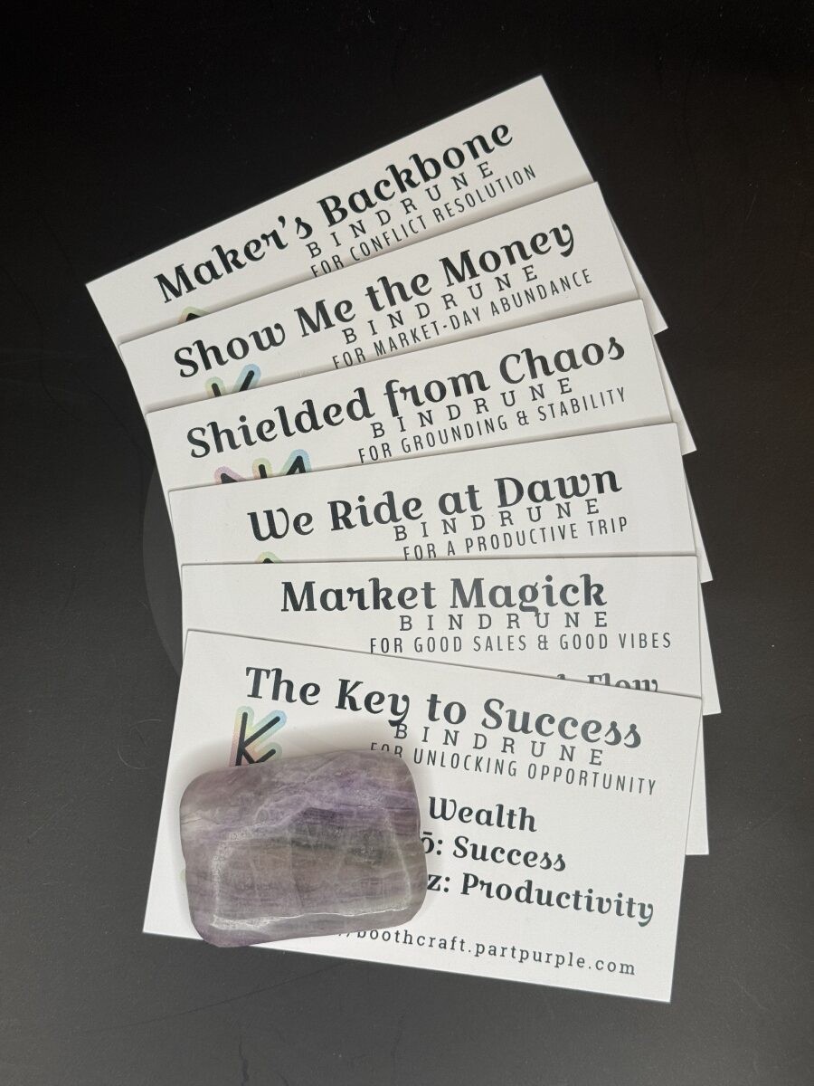 Bindrune Affirmation Cards