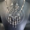 Bullets and Butterflies Necklace and Earrings Set