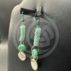 Jadeite and Nacre Earrings - Image 2
