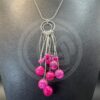 Beetroot Bubbles Necklace - Image 3