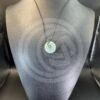 Green Aventurine Donut Necklace with Pentacle Charm