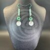 Jadeite and Nacre Earrings - Image 3