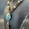 Agate, Aventurine, & Tiger's Eye I Ching Necklace