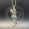 Wyvern with Glass Orb Car Chime