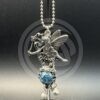 Faerie with Wand with Glass Orb Car Chime