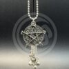 Runic Pentacle Car Chime