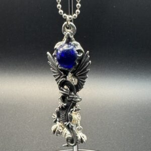 Flying Dragon with Glass Orb Car Chime