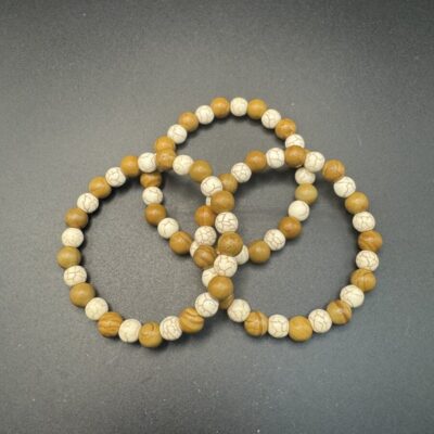 Clarity Bracelet - Yellow Jasper & Magnesite