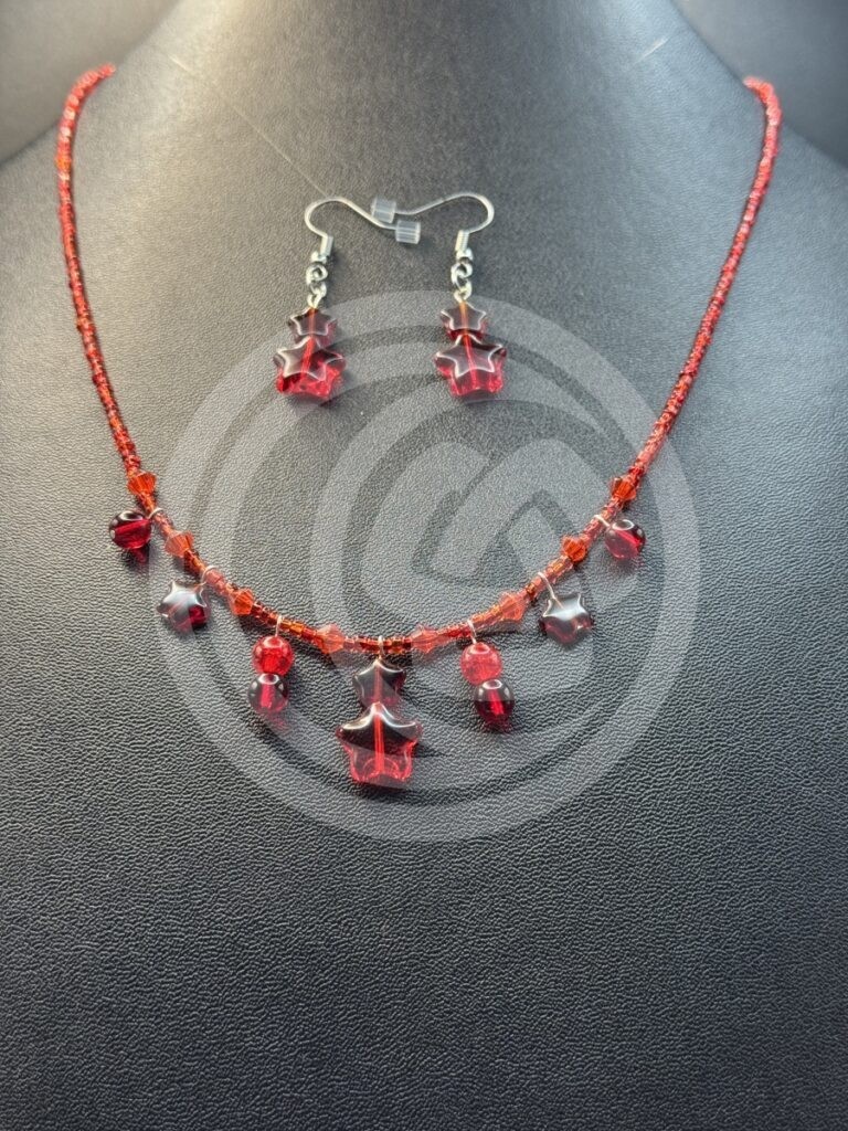 Oh My Stars Necklace and Earrings Set